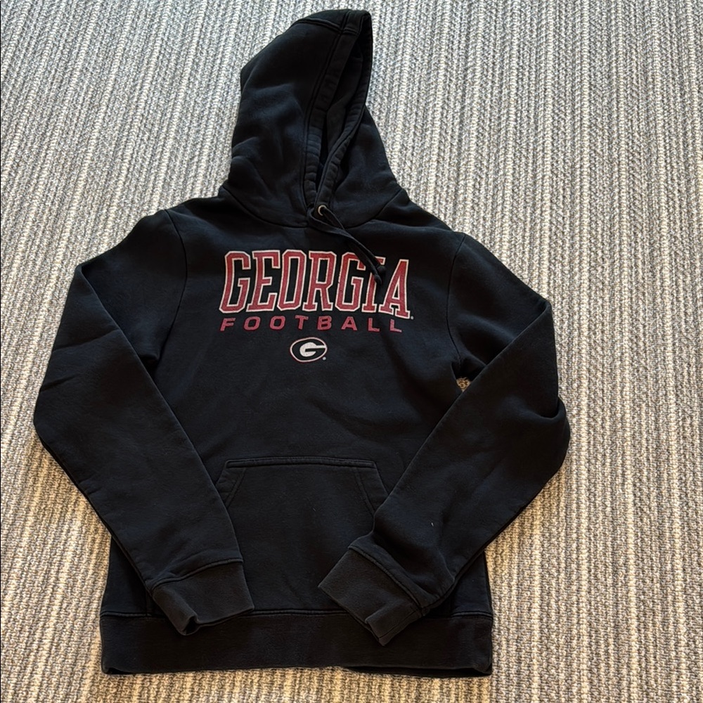 UGA Georgia bulldogs Fanatics Black Sweatshirt Hoodie